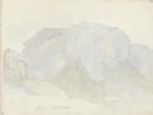 Monte Solaro von Capri aus gesehen von Johan Christian Dahl