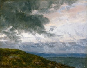 Studie von treibenden Wolken von Johan Christian Dahl