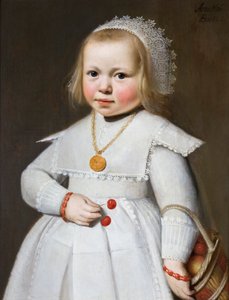 Porträt eines zweijährigen Mädchens