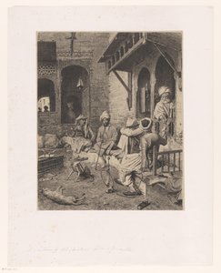 Rauchende türkische Männer