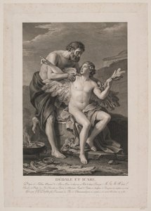 Dädalus und Ikarus von Johan Georg Preisler