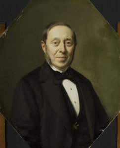 Porträt von Johannes Cornelis van Pappelendam von Johan Heinrich Neuman
