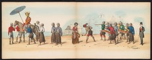 Maskerade der Delfter Studenten, 1857 (Platte 6)