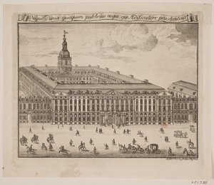 Christiansborg Schloss von Johan Herman Thiele