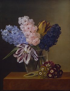 Tulpen, Hyazinthen und Veilchen