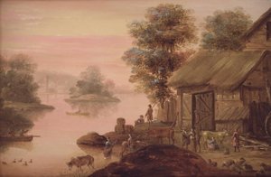 Landschaft im holländischen Stil