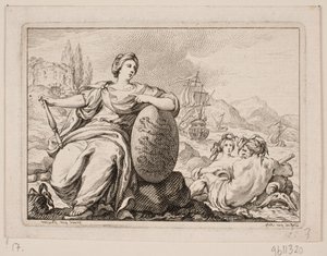 Vignette zu P. H. Mallet: Histoire de Danemarc I, 1758