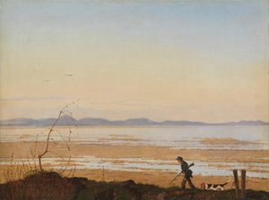 Ein Abend am See Arresø, ca. 1837