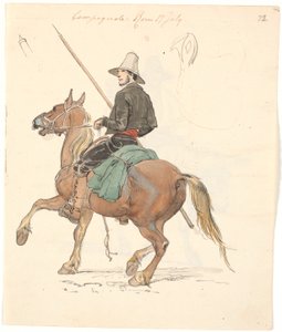 Campagnole zu Pferd