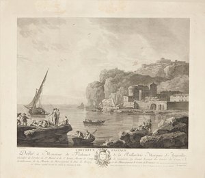 Fiolen. Illustration zu Kaalunds "Fabler for Børn". Siehe Kommentar aus dem Ark-Katalog. von Johan Thomas Lundbye