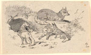 Der Fuchs von Johan Thomas Lundbye