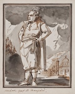 Carl August Ehrensvärd in voller Figur von Johan Tobias Sergel