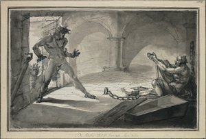 Die Räuber, Akt III, Szene XVI. Mein Vater von Johan Tobias Sergel