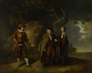 Parsons, Bransby und Watkyns in einer Szene aus Lethe