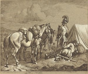 Österreichische Dragoner von Johann Adam Klein