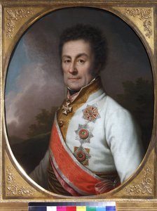 Porträt von General Johann Graf von Klenau von Johann Baptist II Lampi