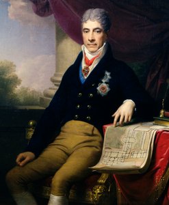 Porträt von Andrey Razumovsky Kirillovich (1752-1836), russischer Diplomat, Botschafter des Zaren in Wien; ca.1810