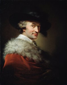 Porträt des Architekten LaTour von Johann Baptist I Lampi