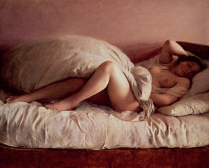 Schlafende Frau von Johann Baptist Reiter