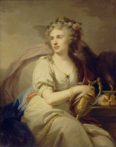 Porträt von Prinzessin Ekaterina Fyodorovna Dolgorukova 1769-1849 als Hebe