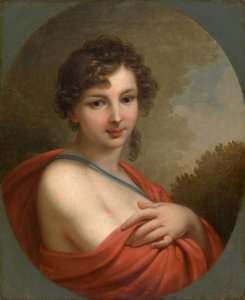 Porträt von Yelena Naryshkina 1785-1855, 1800 von Johann Baptist von Lampi the Elder