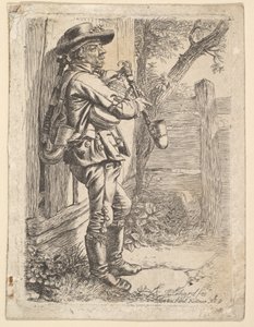Der Dudelsackspieler, 1819 von Johann Christian Erhard