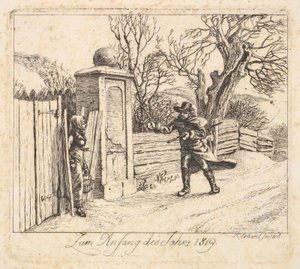 Winterlandschaft, 1818