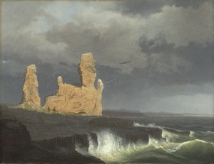 Die isländische Küste, 1889