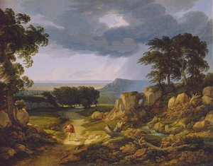 Sturmlandschaft (Wanderers Sturmlied)