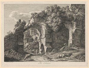 Landschaft - Im Kolosseum von Johann Christian Reinhart
