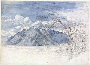 Der Untersberg bei Salzburg von Johann Christoph Erhard