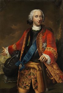 Porträt von Karl I., Herzog von Braunschweig-Wolfenbüttel 1713-1780 von Johann Conrad Eichler