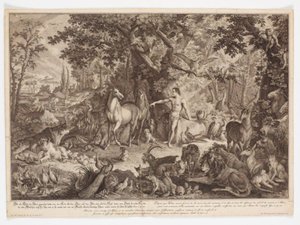 Adam benennt die Tiere