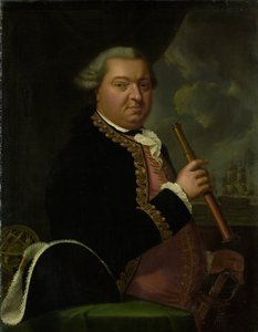 Willem Crul (1721-81), Vizeadmiral von Johann Ernst Heinsius (copy after)