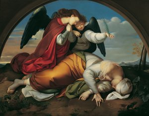 Die tote heilige Caecilia (Wiener Fassung) von Johann Evangelist Scheffer von Leonhardshoff