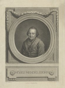 Porträt von Moses Mendelssohn 1729-1786, 1772