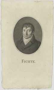 Porträt von Johann Gottlieb Fichte 1762-1814, 1812