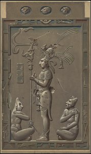 Eine Sammlung von Waldecks Originalkunstwerken aus Mesoamerika, Box 20 von 22 von Johann Friedrich Maximilian von Waldeck