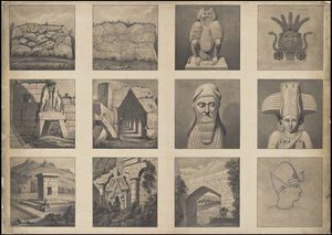 Eine Sammlung von Waldecks Originalkunstwerken aus Mesoamerika, Box 20 von 22 von Johann Friedrich Maximilian von Waldeck