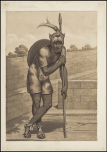 Eine Sammlung von Waldecks Originalkunstwerken aus Mesoamerika, Box 3 von 22