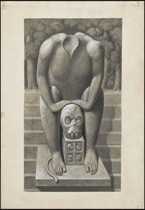 Eine Sammlung von Waldecks Originalkunstwerken aus Mesoamerika, Box 5 von 22