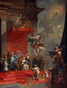 Heilige Römische Kaiserin Elisabeth Christine von Johann Georg Böhm the Elder