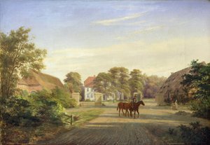Gut Grabau, bei Oldesloe, 1841 von Johann Georg Haeselich