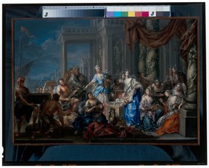 Achilles unter den Töchtern des Lykomedes