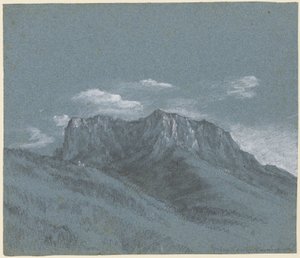 Der Rauschberg, ca. 1800 von Johann Georg von Dillis