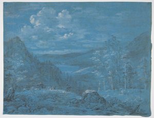 Blick auf die Ankl-Alpe und den Schliersee