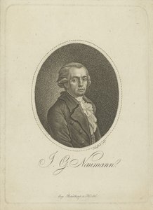 Porträt des Komponisten Johann Gottlieb Naumann 1741-1801, um 1800