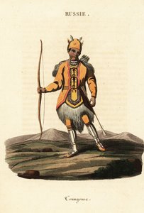 Mann des nomadischen Evenki-Volkes von Johann Gottlieb Georgi