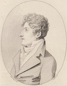 Porträt des Komponisten Francesco Morlacchi 1784-1841, ca. 1820