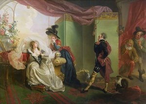 Malvolio vor Olivia, aus 